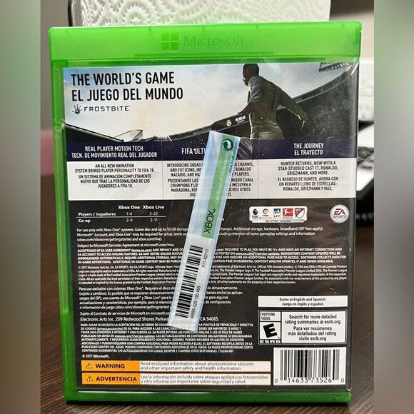 Fifa 18 Ronaldo edition xbox one game - Picture 5 of 6
